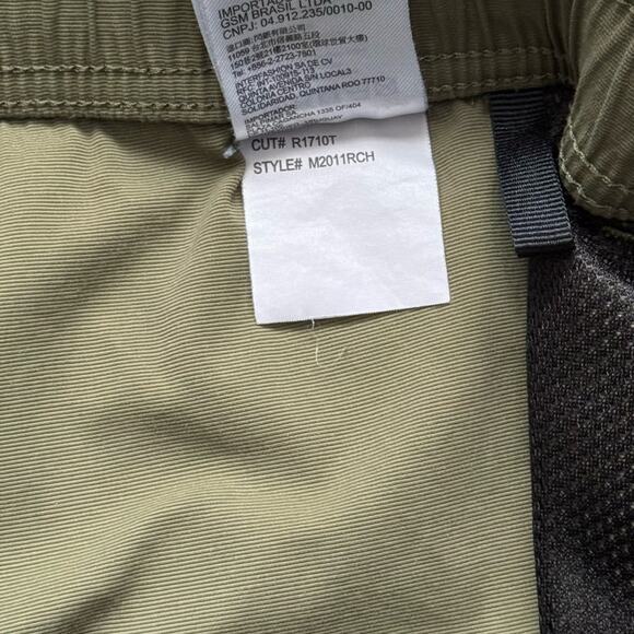 RVCA Mens Civic Hybrid Shorts Green Size XL GUC M2011RCH - Picture 4 of 9